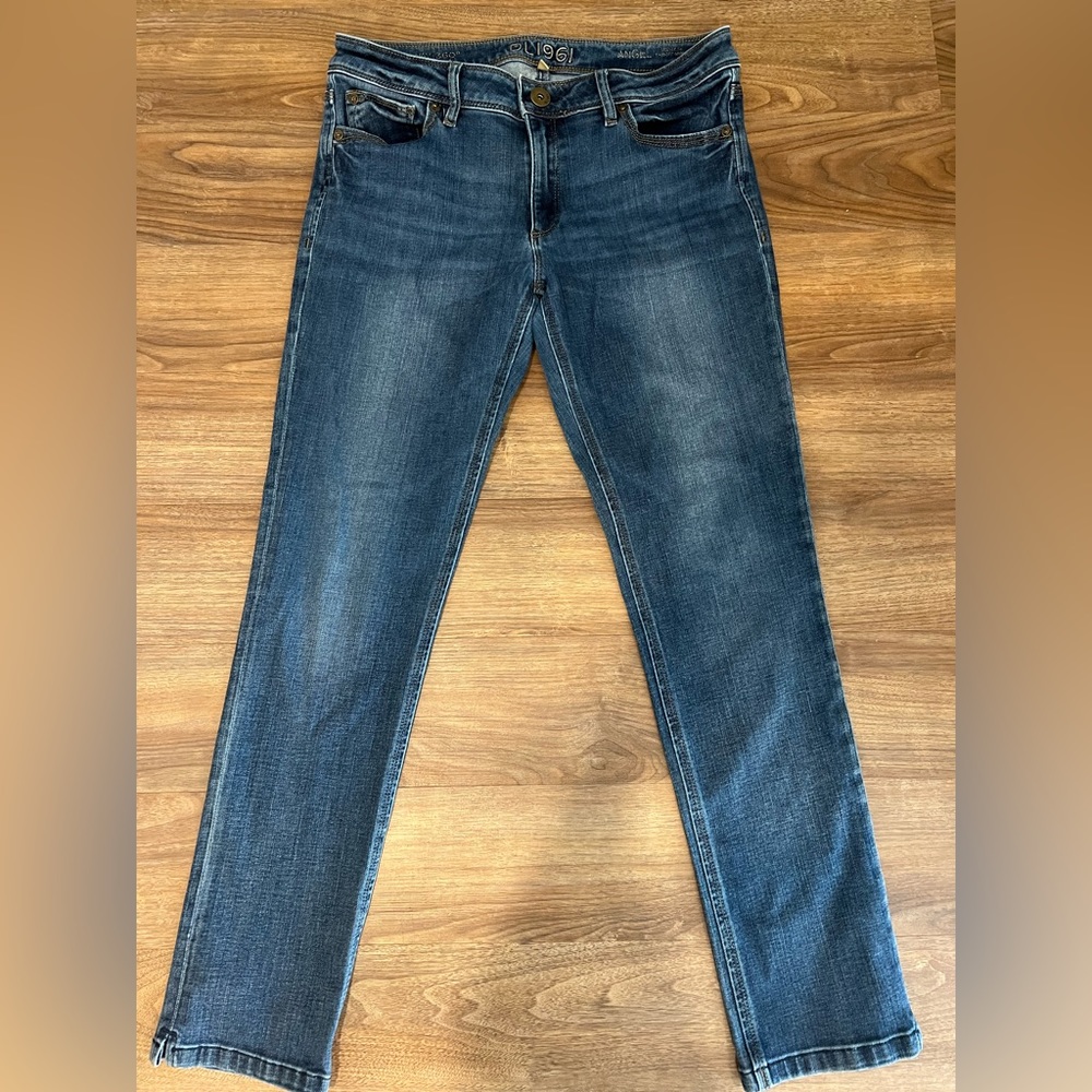 DL1961 Angel midrise skinny ankle jeans